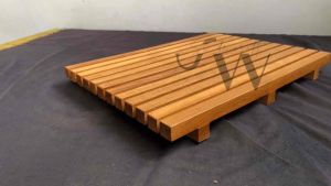 Nampan Saji & Placemat Kayu Jati Perhutani