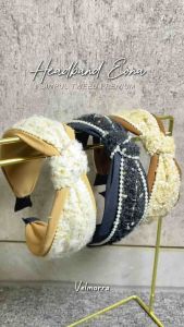 Headband Eona Simpul Simpel Renda Bando Bondu by Velmorra