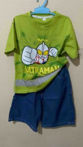 FG FASHION KIDS setelan ULTRAMEN anak laki laki baju ULTRAMEN nyala