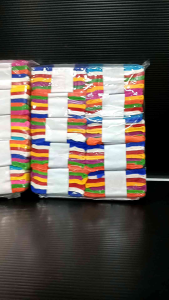 กระดาษสายรุ้ง กระดาษย่น กระดาษ 7 สี พร้อมส่ง