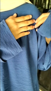 Zora Dress Gamis Bahan Crincle Air Flow Made in IJTIHAD