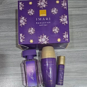 AVON IMARI Seduction Gift Set with Cologne Purse Deodorant 40ml