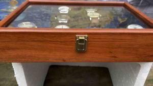 Hộp đựng đồng hồ trang sức 12 ngăn  Gỗ HƯƠNG ĐÁ cao cấp ( watch box)