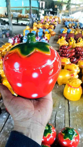 กระปุกออมสินสตอเบอรี่