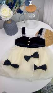 Gaun Anak Perempuan Cantik: Pilihan Dress Jambu Hitam Putih & Pita