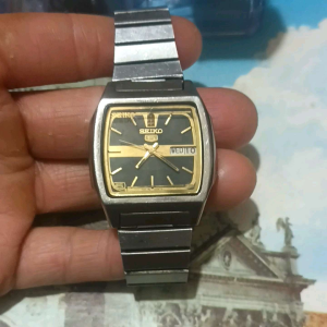 Seiko 5 đường băng ngang mặt quỷ automatic máy zin đét