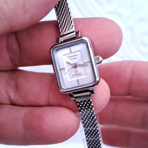 AJ Shop Alexandre Christie Jam Tangan Wanita Rantai Pasir Kaca Saphire (Anti Gores) ORIGINAL