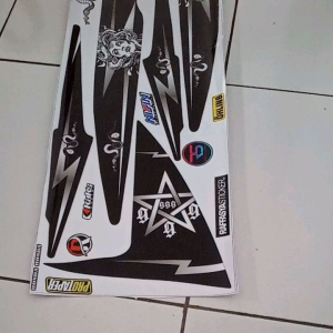 STRIPING VARIASI TERBARU VARUI AGNES/VARIO FI MEDUSA STRIPING VARIASI STICKER