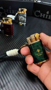 Bật lửa chief z316 nhỏ gọn tiện lợi có dây treo chìa khoá full box kèm phụ kiện