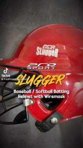 Pro Sport SSBH-150 Baseball / Softball Batting Helmet With Wiremask
