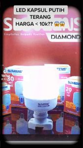 LAMPU LED PUTIH 10/15/20/30 WATT BOHLAM TERANG MURAH SLOVEENS