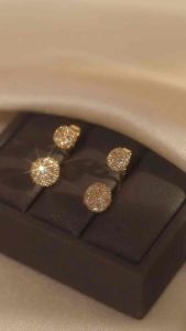 (Bebas beli 2 dapat bonus) H-Girl888 A78 COD Anting juntai titanium original wanita Korea anti karat anti luntur