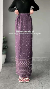 Selendang Bordir Organza Pesta Kondangan & Hari Raya
