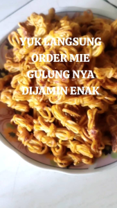 MIE GULUNG MIE UWEL VIRAL RENYAH PEDAS 100 gr