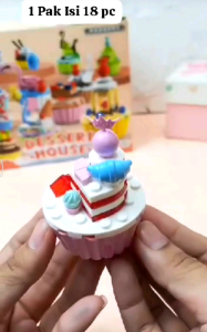 Brick Block Birthday Mainan Kue Ulang Tahun