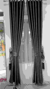 Gorden Pintu Bahan Import Blackout