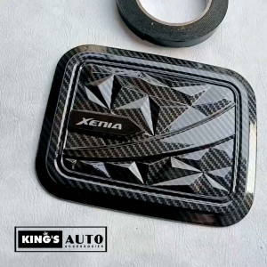 Tank Cover Tutup Tangki Bensin Xenia 2004 - 2011 Carbon Glossy