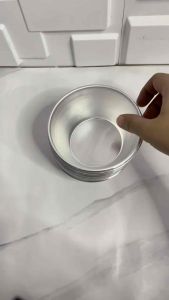 Cetakan Nasi Tim/ Mangkok Alumunium Press 12 Pcs