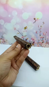 sedotan once pipa kayu liwung macan model belimbing segi delapan premium A451