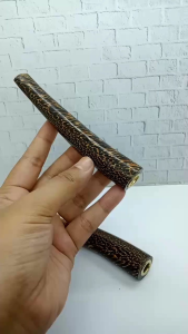 once pipa kayu liwung macan model bulat super A443