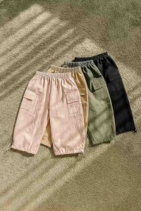 Celana parasur cargo anak - Celana baggy anak laki laki dan perempuan untuk anak umur 1 sampai 12 tahun