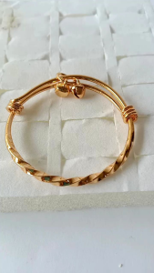 GELANG ANAK PEREMPUAN EMAS PERHIASAN ANTI KARAT