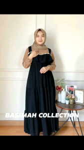 GAMIS WANITA JUMBO MARISA MAXI GAMIS OVERALL REMAJA WANITA DEWASA CASUAL LD 140 130 120 110 100 90