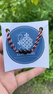 Gelang Tridatu Intuisi dengan Batu Onyx asli khas Bali Original