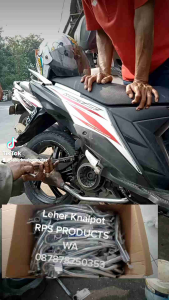 Leher Knalpot 26 mm YAMAHA MIO M3 Mio J soul GT XRide Fino GEAR FREEGO Monel Steel Berkualitas