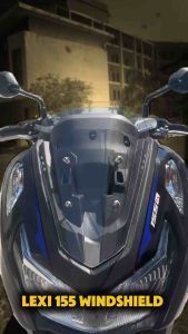 LEXI 155 Windshield With Bolts & Washer Plug & Play – Clean Premium Look