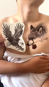 Tattoo Tatto Tato Temporary Temporer 3D Motif Bunga Melati Mawar Bougenvile - Tattoo Tubuh Punggung Dada Tangan Kaki - Tato custom Nama 3D Eksklusive - Tatto Tato Tahan Lama Anti Air