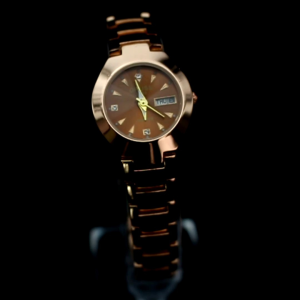 Jam Tangan Wanita Kecil Rantai Oruss Original Tahan Air Analog Dual Kalender Bisnis