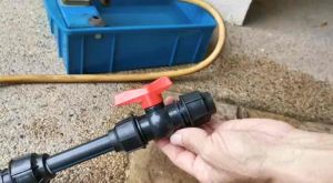 20mm / 25mm / 32mm HDPE POLY PP COMPRESSION BALL VALVE / STOPCOCK / STOP TAP / STOP VALVE PN16 (MADE IN MALAYSIA)