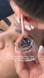 Kem tạo màu lông mày và mi Fito Xha CiCi Beauty Supply - Đen Nâu Nâu Socola