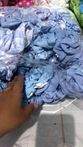 Kucir Rambut Anak Karakter Sanrio & Ikat Rambut Dewasa Wanita Biru Putih