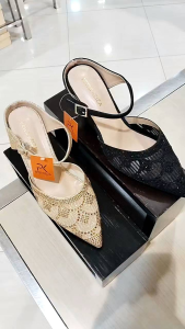 PETER KEIZA‼️ sandal selop pesta wanita hak 7cm mewah