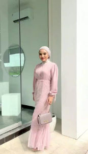 CARIDA DRESS KONDANGAN WANITA BROKAT