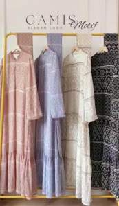 BERDINE SET HIJAB / SET KERUDUNG GAMIS WANITA