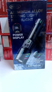 🔦 Aluminum Alloy Strong Light Flashlight KH-W514-A – Power in Your Palm! 💡