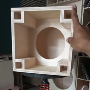 Box speaker planar 6 inch single
