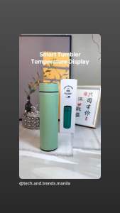 Tumbler LED Temperatur Suhu Stainless Steel 500ml Estetik