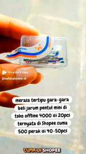 jarum pentul mini/kotak