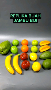 REPLIKA BUAH JAMBU: BUAH MAINAN & HIASAN