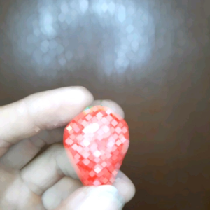 REPLIKA BUAH STRAWBERRY (3pcs) / BUAH STRAWBERRY / BUAH MAINAN / BUAH PAJANGAN RUMAH/HOTEL/RESTORAN