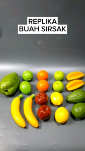 REPLIKA BUAH SIRSAK / HIASAN RUMAH / RESTORAN / HOTEL / MAINAN ANAK