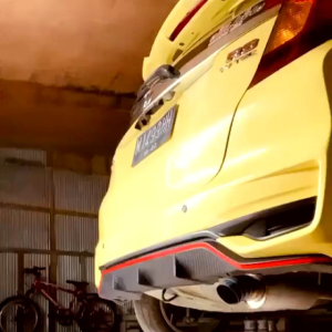 Knalpot Apino S03 Biru Burntipe Original