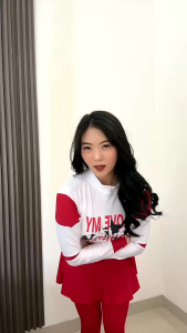 MERDEKA !! Panjang Set Baju Olahraga Setelan Baju Gym Fitness Running Jogging Cycling Sepeda Gowes Seragam Training Panjang Indoor Outdoor Wanita