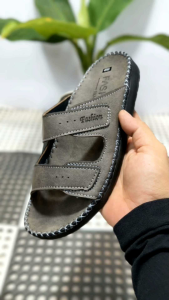 dép quai ngang da sáp nam Fashion kiểu dáng trẻ trυng đế đúc liền khâu chỉ toàn bộ chắc chắn G56