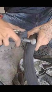 [TUOSEN] Bộ máy mài săm lốp HASẤKI loại lớn  máy chà săm lốp ô tô xe máy bằng hơi khí nén Cao Su