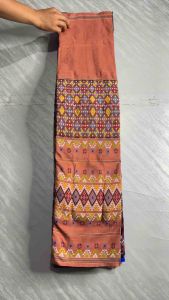 ผ้าถุงกะเหรี่ยง ผ้าถุงทอมือ ผ้าถุงกะเหรี่ยงทอมือ กะเหรี่ยง กว้าง36นิ้ว ยาว40นิ้ว handmade KarenShop By-Delta17shop